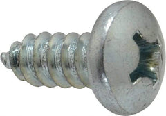 Value Collection - #14 Pan Head Phillips Sheet Metal Screw - Steel, 5/8" Length Under Head, Grade 2 - Exact Industrial Supply