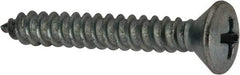 Value Collection - #10 Oval Head Phillips Sheet Metal Screw - Steel, 1-1/4" OAL, AISI 1016, ANSI/ASME B18.6.4, ASME B18.6.3 & SAE J933, Grade 1016-1024 - Exact Industrial Supply