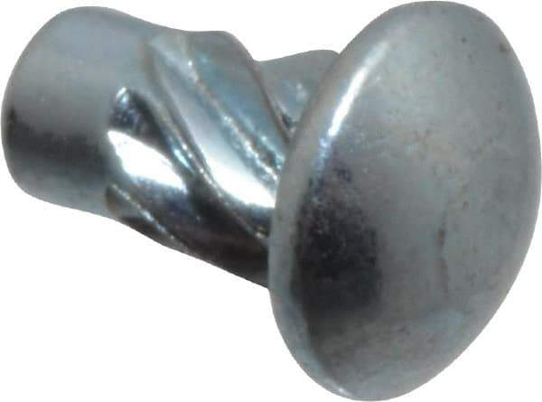Value Collection - #0 Round Head Sheet Metal Screw - Steel, 1/8" Length Under Head, AISI 1016, ASME B18.6.3 & ASME B18.6.4, Grade 1016-1024 - Exact Industrial Supply