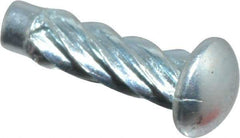 Value Collection - #0 Round Head Sheet Metal Screw - Steel, 1/4" Length Under Head, AISI 1016, ASME B18.6.3 & ASME B18.6.4, Grade 1016-1024 - Exact Industrial Supply