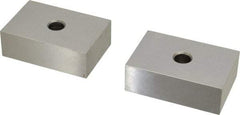 Suburban Tool - 0.0001 Squareness Per Inch, Hardened Steel, 1-2-3 Block with 1 Hole Setup Block - 3/8 - 16 Inch Tapped Hole Size, Sold As Matched Pair - Exact Industrial Supply