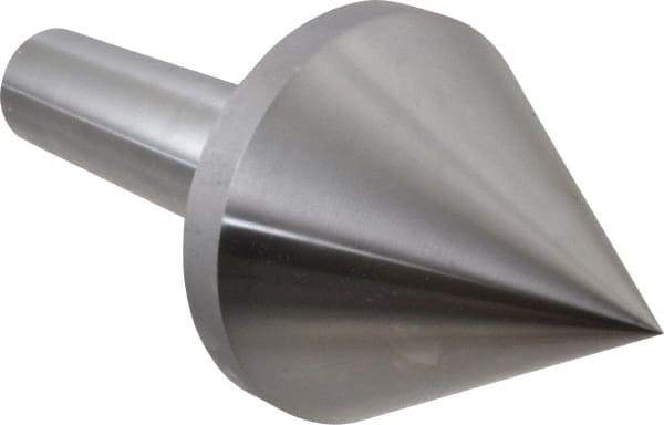 Riten - MT5 Taper Shank, Live Center - 4-1/2" Point Diam, 4-7/16" Point Len, 1,500 Lb Max Workpc, Pipe Nose Point - Exact Industrial Supply