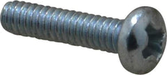 Value Collection - #2-56 UNC, 3/8" Length Under Head Phillips Drive Machine Screw - Pan Head, Grade J82 Steel, Zinc-Plated Finish, Without Washer - Exact Industrial Supply