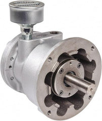 Gast - 5-1/4 hp Reversible Flange Air Actuated Motor - 0:00 Gear Ratio, 2,500 Max RPM, 2.13" Shaft Length, 7/8" Shaft Diam - Exact Industrial Supply