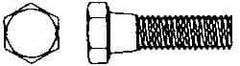 Value Collection - 5/16-18 Thread, 6" Length Under Head, Steel Hex Head Bolt - Hot Dipped Galvanized Coated, UNC Thread, ASTM A307, Grade 2 - Exact Industrial Supply