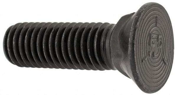 Value Collection - 1/2-13 UNC, 1-3/4" OAL, Steel Plow Bolt - Uncoated, Grade 5 - Exact Industrial Supply