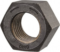 Value Collection - 1-3/8 - 6 UNC Steel Right Hand Hex Nut - 2-1/16" Across Flats, 1-11/64" High, Uncoated - Exact Industrial Supply