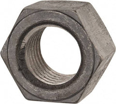 Value Collection - 1-1/4 - 7 UN Steel Right Hand Hex Nut - 1-7/8" Across Flats, 1-1/16" High, Uncoated - Exact Industrial Supply