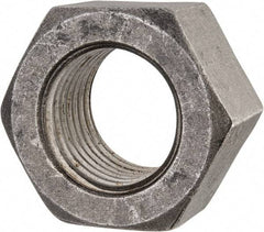 Value Collection - 2-1/2 - 4 UNC Steel Right Hand Hex Nut - 3-3/4" Across Flats, 2-9/64" High, Uncoated - Exact Industrial Supply