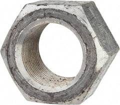 Value Collection - 1-3/8 - 12 UNF Steel Right Hand Hex Nut - 2-1/16" Across Flats, 1.1719" High, Uncoated - Exact Industrial Supply