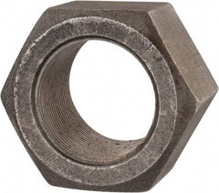Value Collection - 2-12 UN Steel Right Hand Hex Nut - 3" Across Flats, 1-23/32" High, Uncoated - Exact Industrial Supply