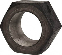 Value Collection - 3-12 UN Steel Right Hand Hex Nut - 4-1/2" Across Flats, 2-37/64" High, Uncoated - Exact Industrial Supply