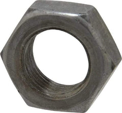 Value Collection - 5/8-18 UNF Steel Right Hand Hex Jam Nut - 15/16" Across Flats, 3/8" High, Uncoated - Exact Industrial Supply
