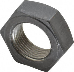 Value Collection - 1-1/4 - 12 UNF Steel Right Hand Hex Jam Nut - 1-7/8" Across Flats, 23/32" High, Uncoated - Exact Industrial Supply