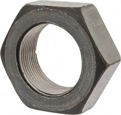 Value Collection - 1-3/4 - 12 UNF Steel Right Hand Hex Jam Nut - 2-5/8" Across Flats, 31/32" High, Uncoated - Exact Industrial Supply