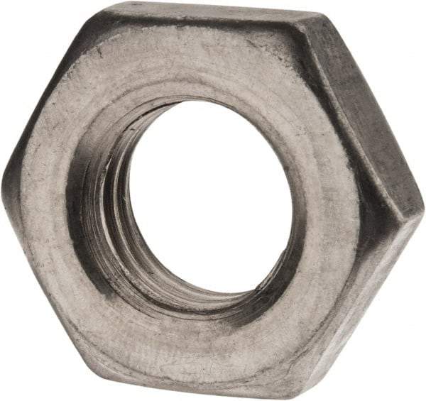 Value Collection - 3/4-10 UNC Steel Right Hand Heavy Hex Jam Nut - 1-1/4" Across Flats, 27/64" High, Uncoated, 2B Class of Fit - Exact Industrial Supply