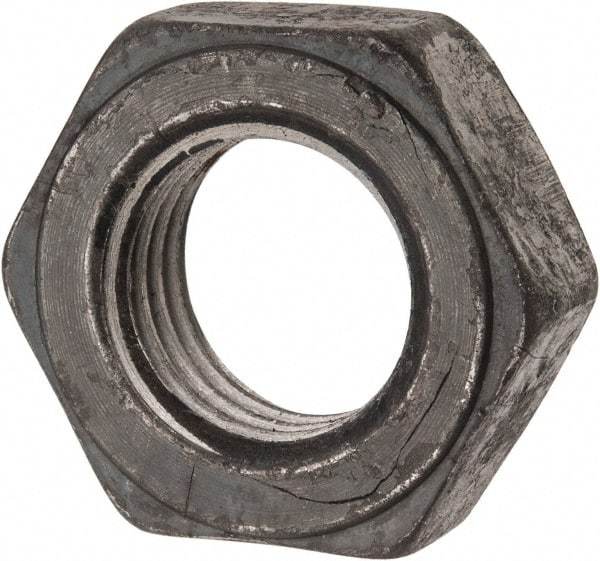 Value Collection - 1-1/4 - 7 UNC Steel Right Hand Heavy Hex Jam Nut - 2" Across Flats, 23/32" High, Uncoated, 2B Class of Fit - Exact Industrial Supply