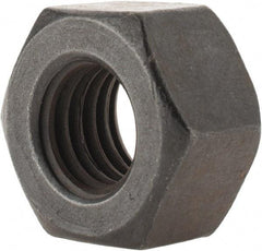 Value Collection - 5/8-11 UNC Steel Right Hand Heavy Hex Nut - 1-1/16" Across Flats, 39/64" High, Uncoated, 2B Class of Fit - Exact Industrial Supply