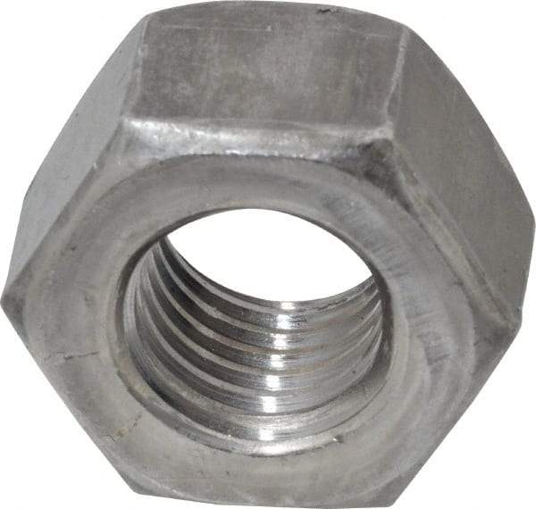 Value Collection - 3/4-10 UNC Steel Right Hand Heavy Hex Nut - 1-1/4" Across Flats, 47/64" High, Uncoated, 2B Class of Fit - Exact Industrial Supply