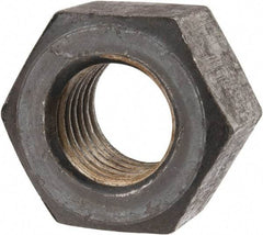 Value Collection - 1-1/8 - 7 UNC Steel Right Hand Heavy Hex Nut - 1-13/16" Across Flats, 1-7/64" High, Uncoated - Exact Industrial Supply
