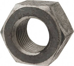 Value Collection - 1-1/4 - 7 UNC Steel Right Hand Heavy Hex Nut - 2" Across Flats, 1.2188" High, Uncoated - Exact Industrial Supply