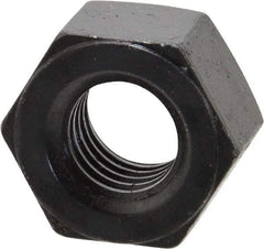 Value Collection - 5/8-11 UNC Steel Right Hand Heavy Hex Nut - 1-1/16" Across Flats, 39/64" High, Uncoated, 2B Class of Fit - Exact Industrial Supply