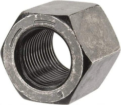 Value Collection - 5/8-18 UNF Steel Right Hand High Hex Nut - 15/16" Across Flats, 27/32" High, Uncoated - Exact Industrial Supply
