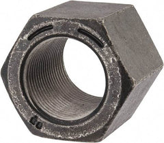 Value Collection - 1-1/4 - 12 UNF Steel Right Hand High Hex Nut - 1-13/16" Across Flats, 2-7/8" High, Uncoated - Exact Industrial Supply