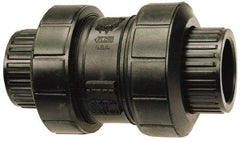 NIBCO - 2" PVDF Check Valve - Socket x Socket, 1,360 WOG - Exact Industrial Supply