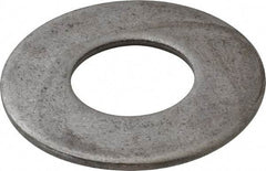 Value Collection - 1-1/2" Screw, Steel USS Flat Washer - 1-5/8" ID x 3-1/2" OD, 3/16" Thick, Plain Finish - Exact Industrial Supply