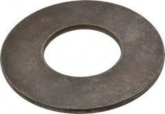 Value Collection - 1-3/4" Screw, Steel USS Flat Washer - 1-7/8" ID x 4" OD, 3/16" Thick, Plain Finish - Exact Industrial Supply