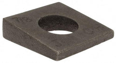 Value Collection - 7/8" Bolt, Iron Beveled Square Washer - 15/16" ID, 9/16 Minimum Thickness - Exact Industrial Supply