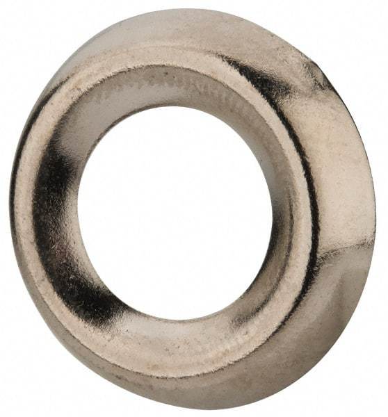 Value Collection - 0.021" Thick, Nickel-Plated Finish, Brass, Standard Countersunk Washer - 0.585" ID x 0.89" OD - Exact Industrial Supply