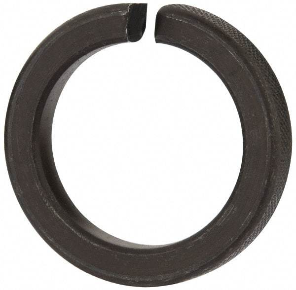 Value Collection - 1-1/2", 1.504" ID, 3/8" Thick High Collar Split Lock Washer - Steel, Uncoated, 1.504" Min ID, 1.534" Max ID, 2.17" Max OD - Exact Industrial Supply