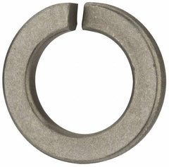 Value Collection - 1-1/4", 1.254" ID, 0.312" Thick Split Lock Washer - Steel, Zinc-Plated Finish, 1.254" Min ID, 1.28" Max ID, 2.036" Min OD, 2.045" Max OD - Exact Industrial Supply