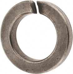 Value Collection - 1", 1.003" ID, 1/4" Thick Split Lock Washer - Steel, Uncoated, 1.003" Min ID, 1.024" Max ID, 1.656" Min OD, 1.661" Max OD - Exact Industrial Supply