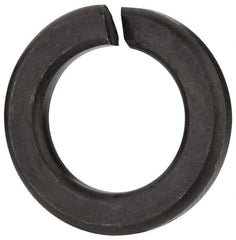 Value Collection - 1-1/8", 1.129" ID, 0.281" Thick Split Lock Washer - Steel, Uncoated, 1.129" Min ID, 1.153" Max ID, 1.847" Min OD, 1.853" Max OD - Exact Industrial Supply