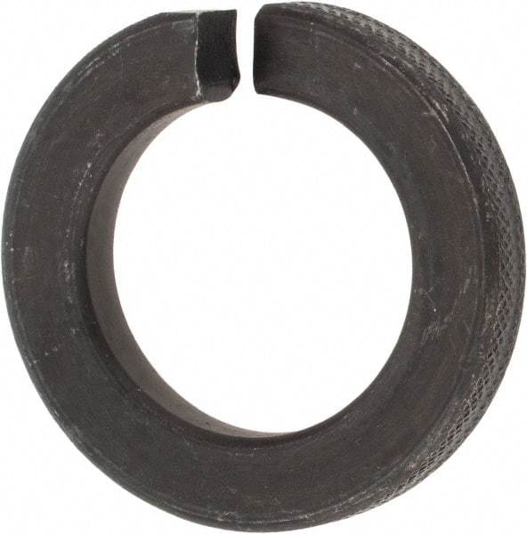 Value Collection - 1-1/4", 1.254" ID, 0.312" Thick Split Lock Washer - Steel, Uncoated, 1.254" Min ID, 1.28" Max ID, 2.036" Min OD, 2.045" Max OD - Exact Industrial Supply