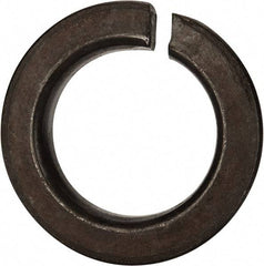 Value Collection - 1-1/2", 1.504" ID, 3/8" Thick Split Lock Washer - Steel, Uncoated, 1.504" Min ID, 1.534" Max ID, 2.419" Min OD, 2.43" Max OD - Exact Industrial Supply