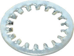 Value Collection - 1-1/4" Screw, 1.325" ID, Steel Internal Tooth Lock Washer - 1.975" OD, Zinc-Plated, Grade 2 - Exact Industrial Supply