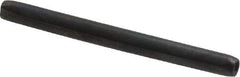 Made in USA - 1/16" Diam x 3/4" Long Coiled Spring Pin - Grade 1070-1090 Alloy Steel, Black Oxide Finish - Exact Industrial Supply