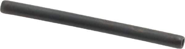Made in USA - 1/16" Diam x 7/8" Long Coiled Spring Pin - Grade 1070-1090 Alloy Steel, Black Oxide Finish - Exact Industrial Supply