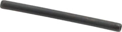 Made in USA - 1/16" Diam x 7/8" Long Coiled Spring Pin - Grade 1070-1090 Alloy Steel, Black Oxide Finish - Exact Industrial Supply