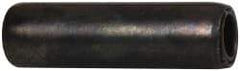 Made in USA - 3/32" Diam x 5/16" Long Coiled Spring Pin - Grade 1070-1090 Alloy Steel, Black Oxide Finish - Exact Industrial Supply