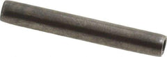 Made in USA - 5/32" Diam x 1-1/8" Long Coiled Spring Pin - Grade 1070-1090 Alloy Steel, Black Oxide Finish - Exact Industrial Supply