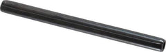 Made in USA - 3/16" Diam x 2-1/2" Long Coiled Spring Pin - Grade 1070-1090 Alloy Steel, Black Oxide Finish - Exact Industrial Supply
