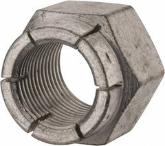 Flex-Loc - 3/4-16 UNJF Grade 2 Hex Lock Nut with Expanding Flex Top - Cadmium-Plated Finish, Meets Military Specifications - Exact Industrial Supply