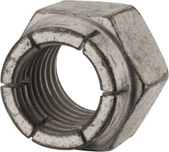 Flex-Loc - 3/4-10 UNC Grade 2 Hex Lock Nut with Expanding Flex Top - Exact Industrial Supply