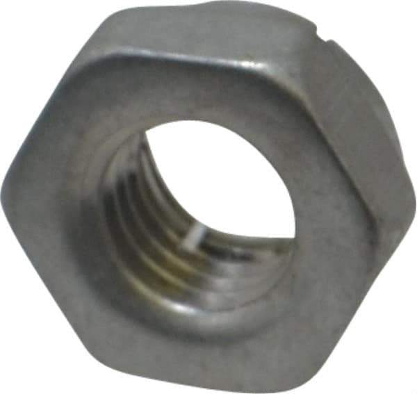Flex-Loc - 5/16-24 UNJF Grade 2 Hex Lock Nut with Expanding Flex Top - 17/64" High, Cadmium-Plated Finish, Meets Military Specifications - Exact Industrial Supply