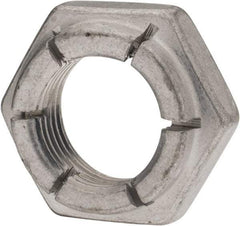 Flex-Loc - 5/8-18 UNJF Grade 2 Hex Lock Nut with Expanding Flex Top - Cadmium-Plated Finish, Meets Military Specifications - Exact Industrial Supply